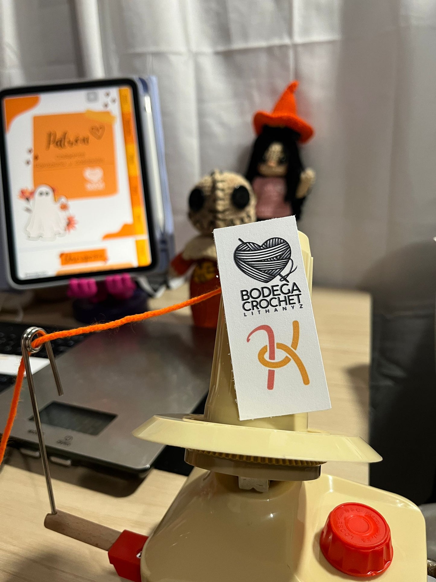 Kit de Crochet – Fantasma y Calabaza para decoración del auto