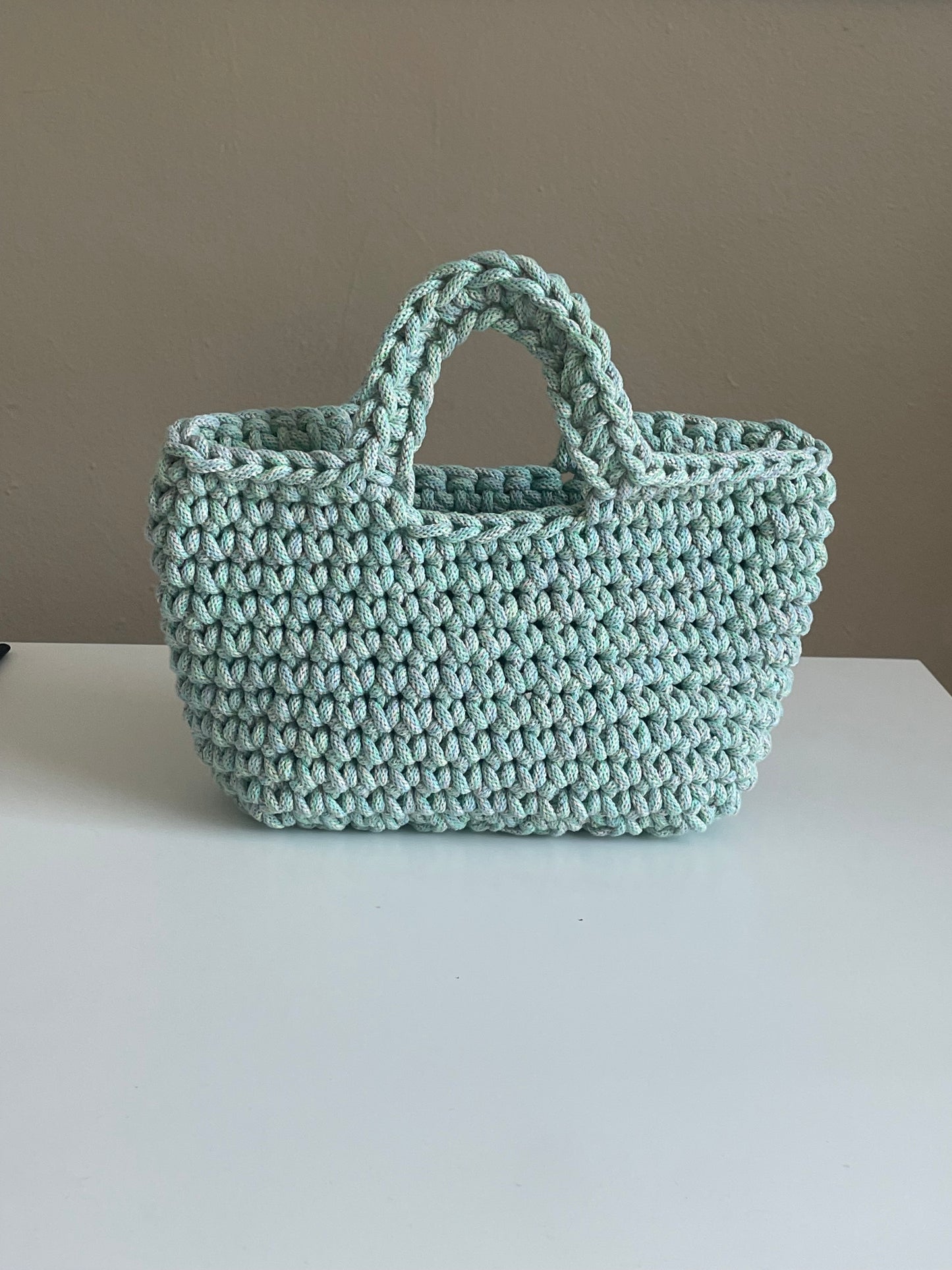 Cartera de mano a crochet - Patrón en español