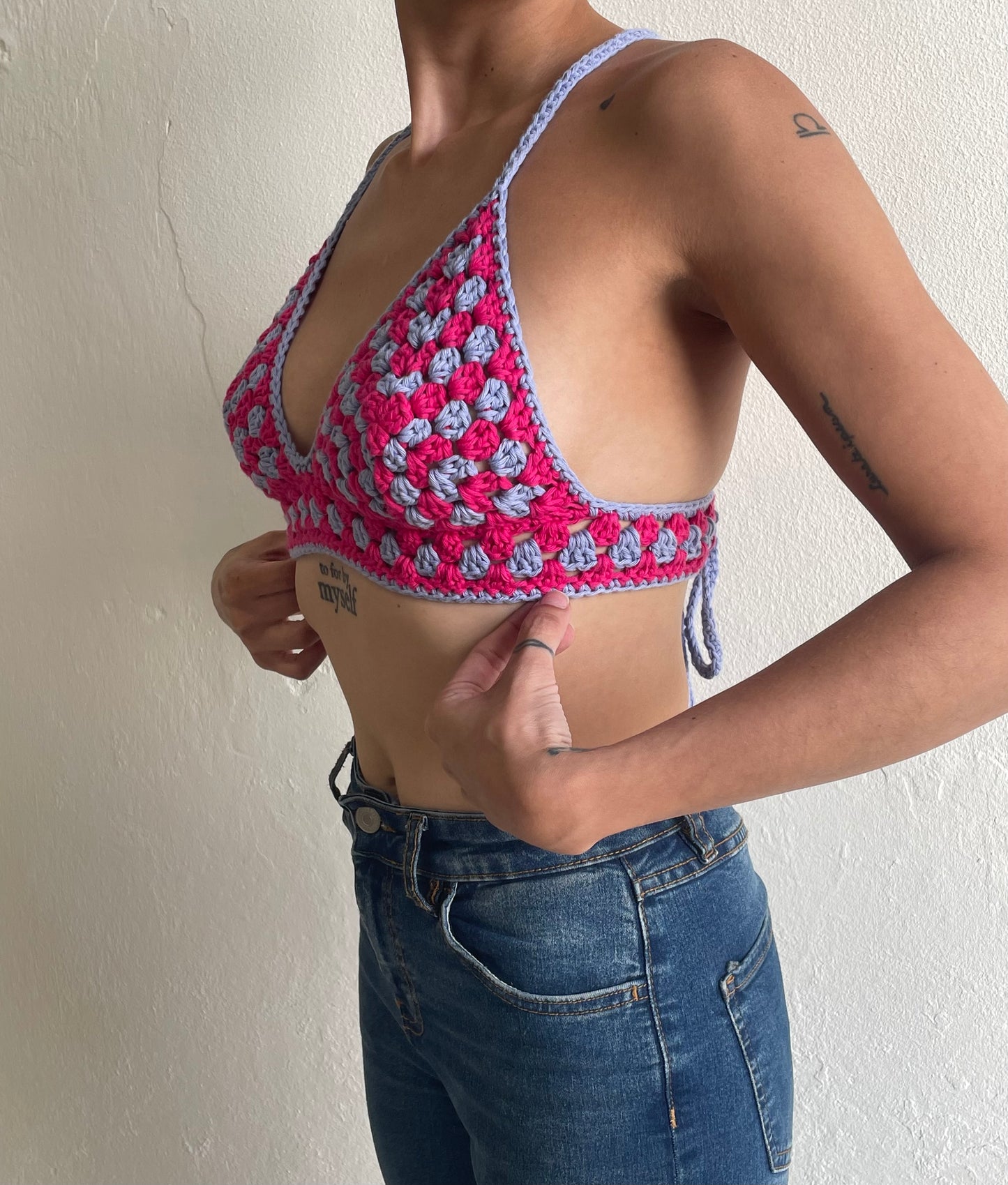 Granny Top Crochet Patrón en Español