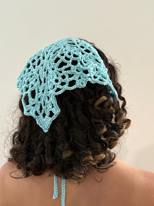 Taller - Bandana Ile a Crochet