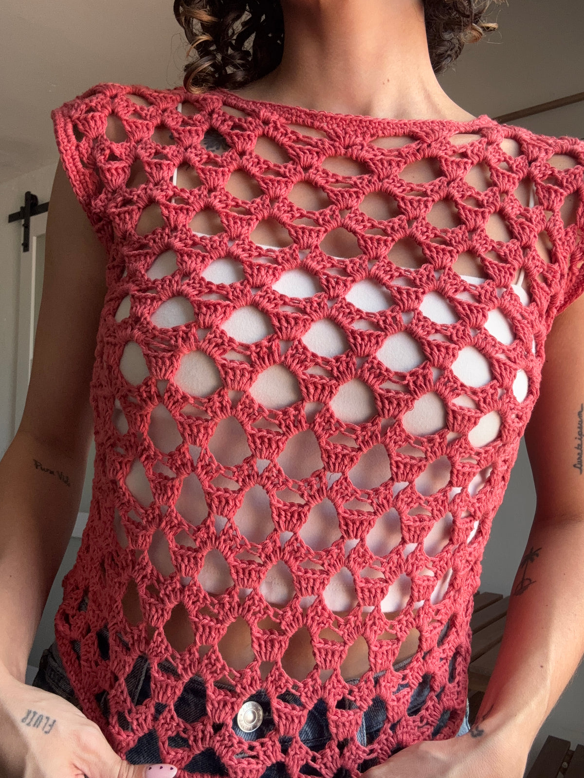 Julie Top a Crochet | Clase en Vivo por Zoom