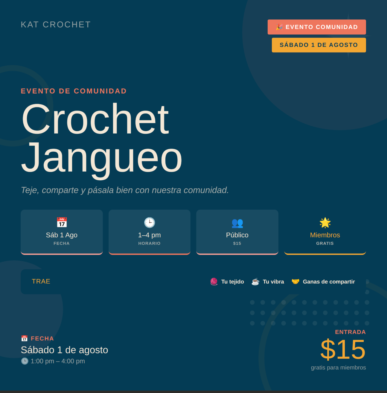 #CROCHETJANGUEO