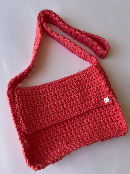 Crochet Pink Bag