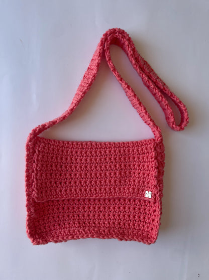 Crochet Pink Bag