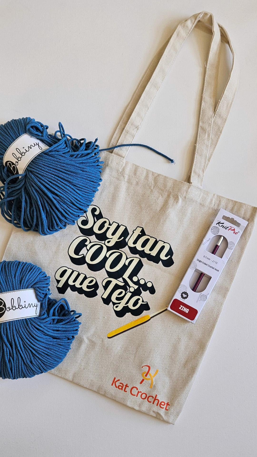 Soy tan cool… que tejo - TOTEBAG