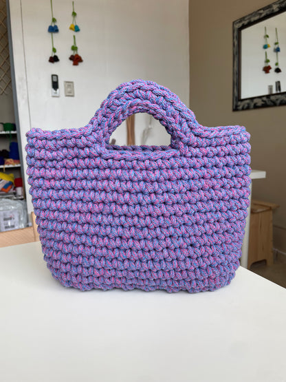Cartera de mano a crochet - Patrón en español