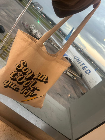Soy tan cool… que tejo - TOTEBAG