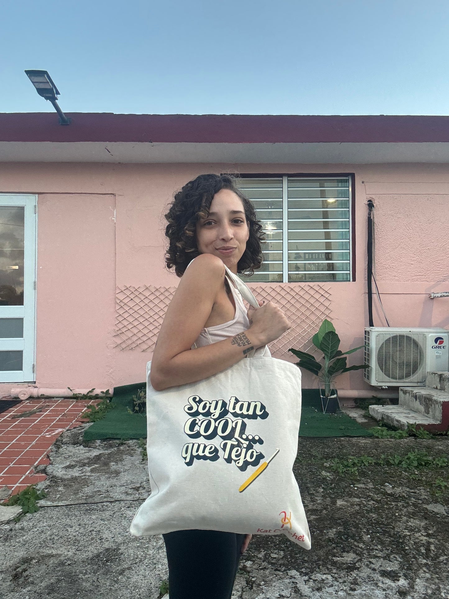 Soy tan cool… que tejo - TOTEBAG