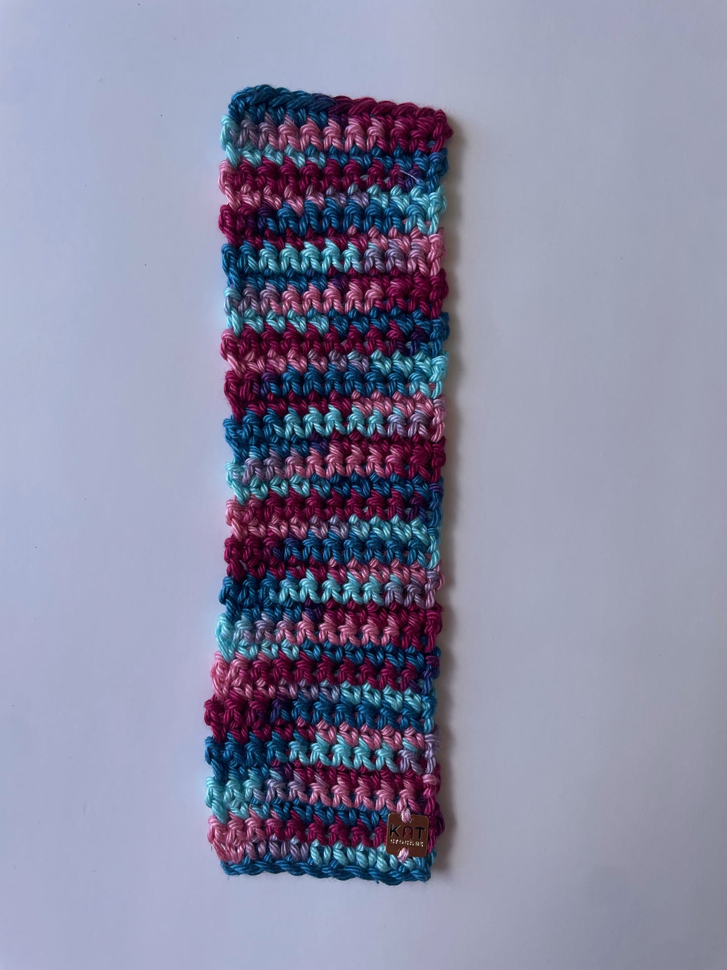 Mixed colors crochet Bookmark