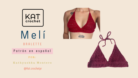 Melí Bralette Patrón en Español