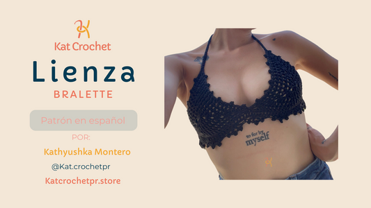 Lienza Bralette Crochet Pattern en Español