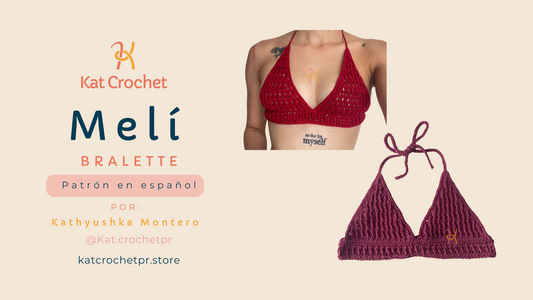 Melí Bralette Patrón en Español